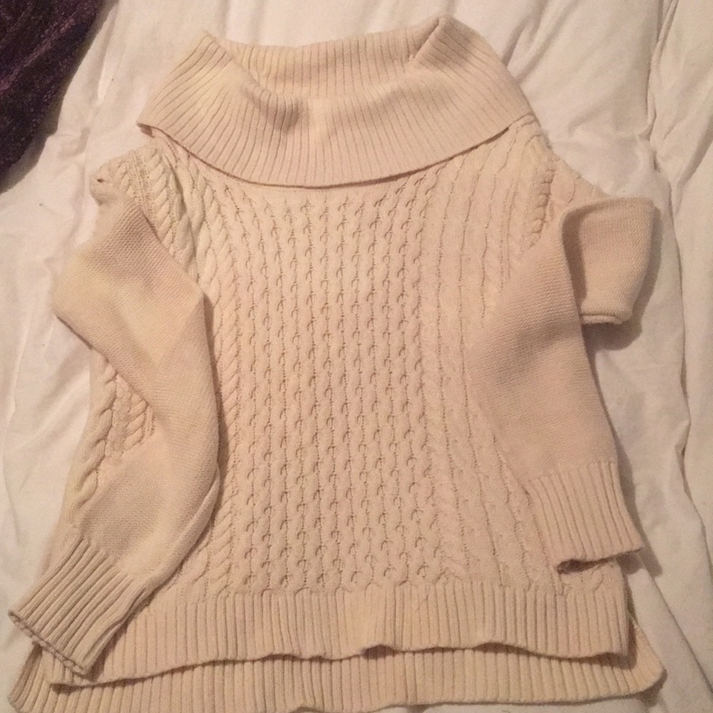 Cozy American Eagle cowl neck sweater
